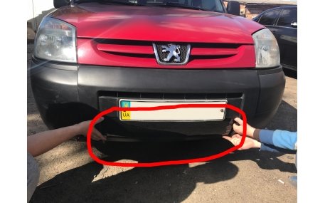 Зимняя накладка на решетку Peugeot Partner