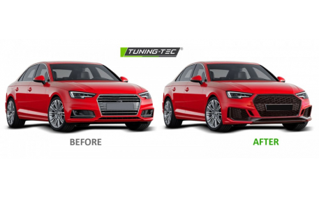Бампер передний Audi A4 B9 2016-2019