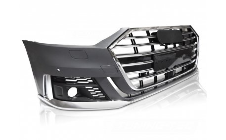 Бампер передний Audi A8 D5 2017-2021