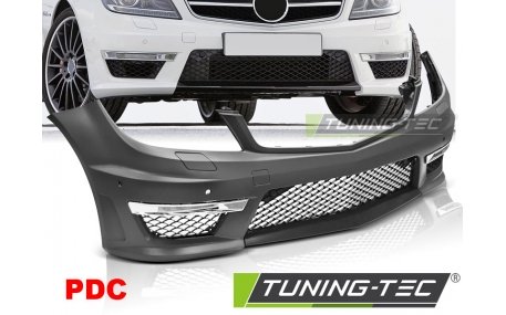 Бампер передний Mercedes C-class W204 2011-2015