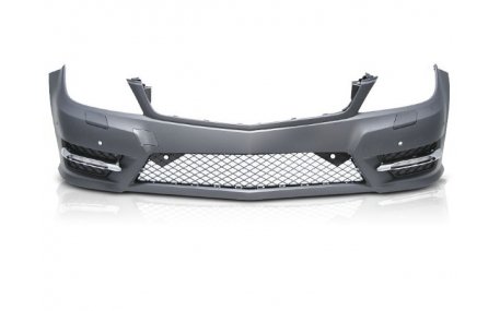 Бампер передний Mercedes C-class W204 2011-2015