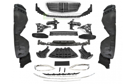 Бампер передний Mercedes S-class W222 2017-2020