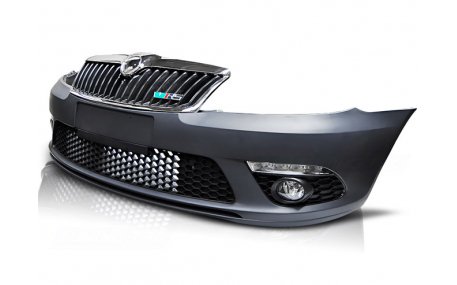 Бампер передний Skoda Octavia A5