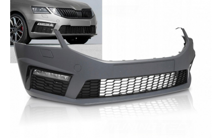 Бампер передний Skoda Octavia A7 2017-2020