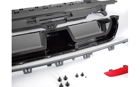 Накладка задняя BMW 5 G30 2016-2020