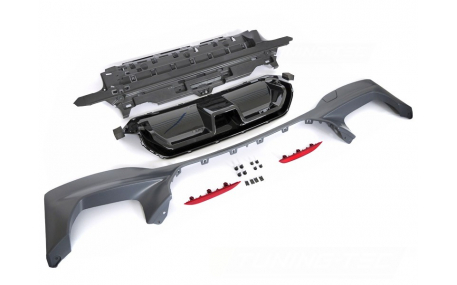 Накладка задняя BMW 5 G30 2016-2020