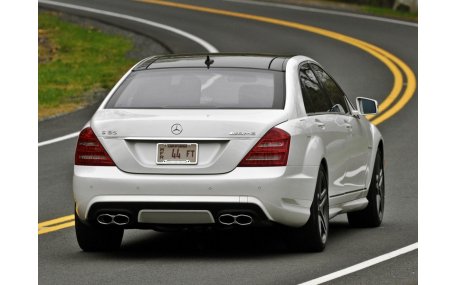 Бампер задний Mercedes S-class W221