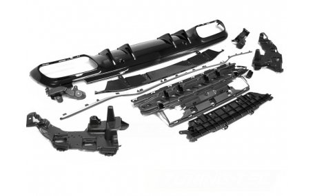 Накладка задняя Mercedes С-class W205 Sedan 2019-2021