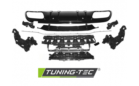 Накладка задняя Mercedes С-class W205 Sedan 2019-2021