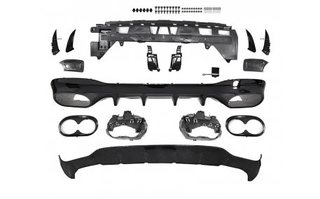 Бампер задний Mercedes CLA-class W118