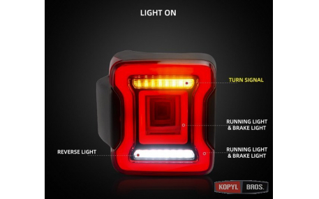 Фонари задние JEEP Wrangler JL