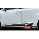 Молдинги дверей Lexus NX