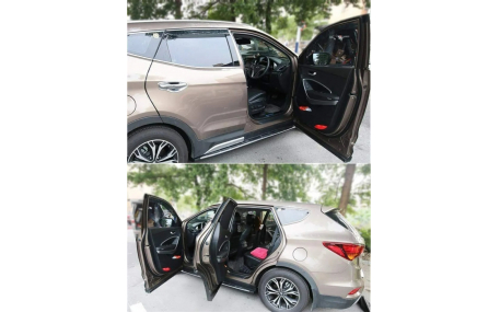 Подножки Hyundai Santa Fe