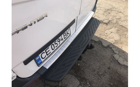 Накладка на задний бампер Volkswagen Crafter