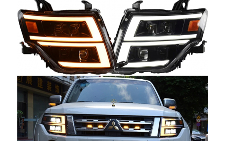 Фары передние Mitsubishi Pajero Wagon 4