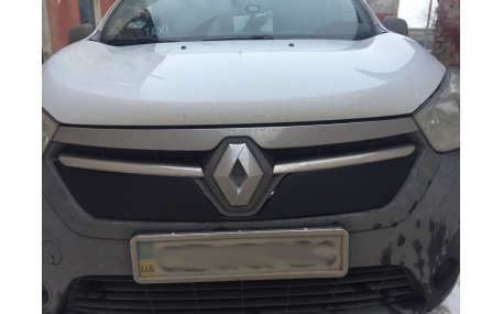 Зимняя накладка на решетку Renault Lodgy