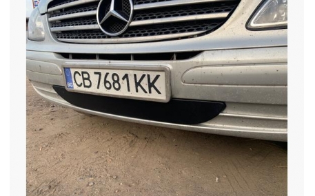 Зимняя накладка на решетку Mercedes Vito W639