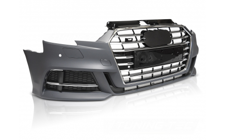 Бампер передний Audi A3 8V 2016-2020 Sportback