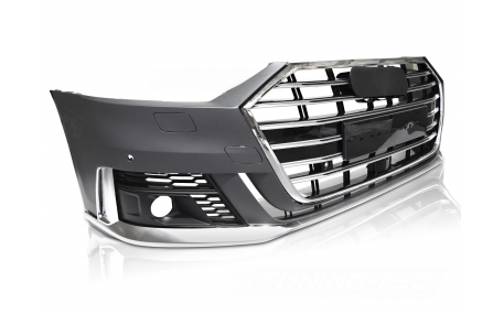 Бампер передний Audi A8 D5 2017-2021