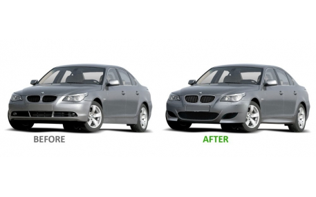 Бампер передний BMW E60