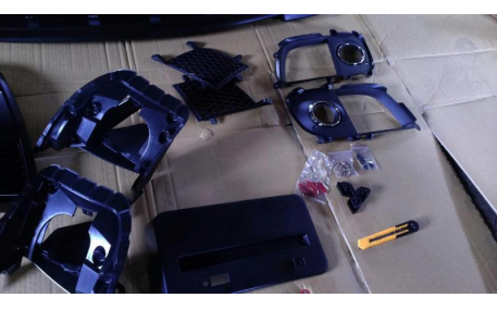 Бампер передний Mitsubishi Lancer X