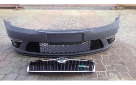 Бампер передний Skoda Octavia A5