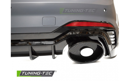 Бампер задний Audi A4 B9 2016-2019