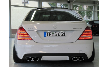 Бампер задний Mercedes S-class W221
