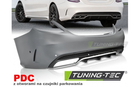 Бампер задний Mercedes C-class W205