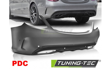 Бампер задний Mercedes C-class W205