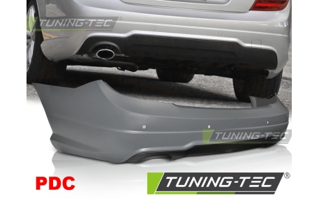 Бампер задний Mercedes C-class W204 2011-2015