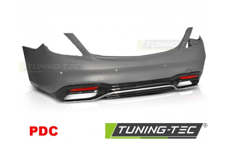 Бампер задний Mercedes S-class W222 2018-2020