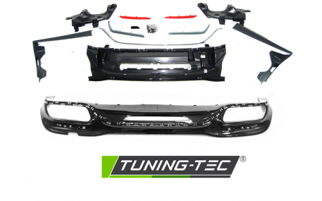 Бампер задний Mercedes S-class W222 2018-2020