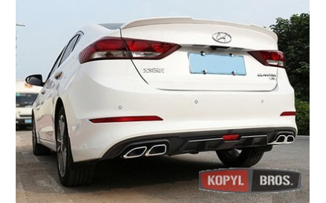 Накладка задняя Hyundai Elantra AD