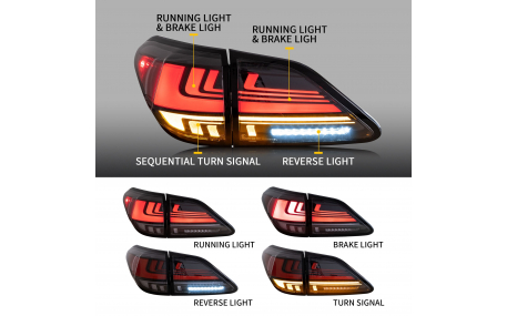 Фонари задние Lexus RX350